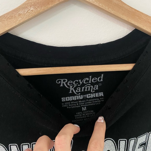 Recycled Karma Sonny & Cher tee - Picture 4 of 4